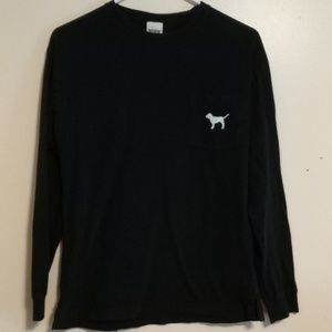 PINK VS long sleeve Mint Green. (Small)